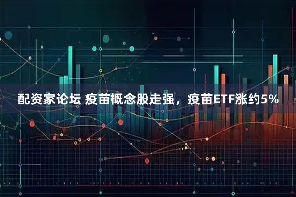 配资家论坛 疫苗概念股走强，疫苗ETF涨约5%